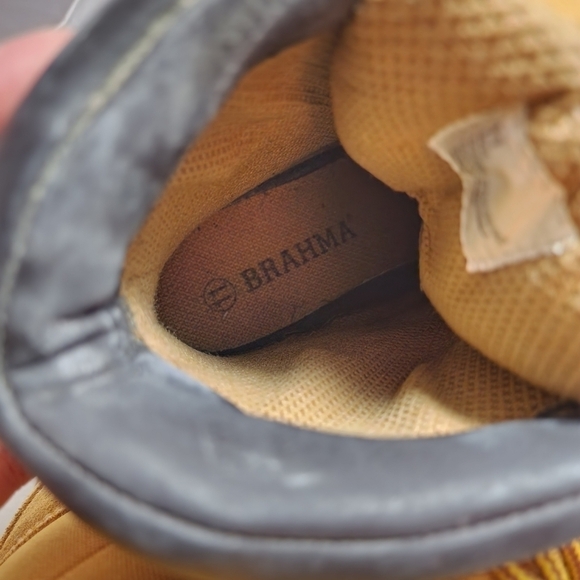 Brahma Boss Tan Leather Tall Work Boots Men's Size 11 Thinsulate Insulation EUC - Picture 14 of 16